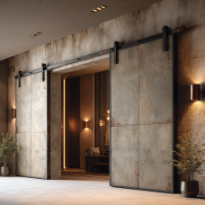 High-Capacity Sliding Door Systems for Developers: Rollan & Apoll Series by DoorHub