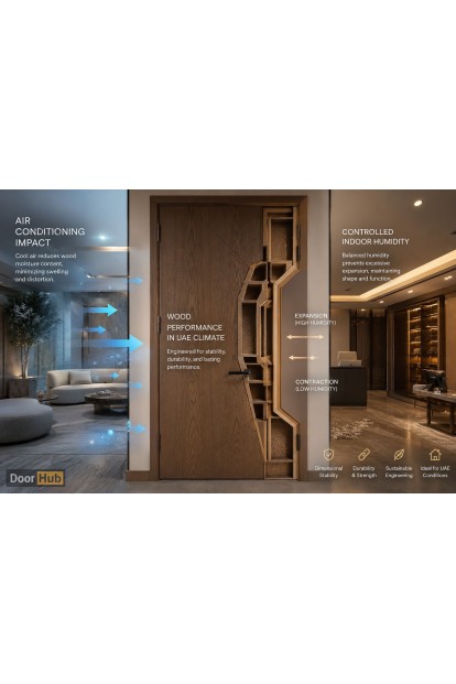 Air Conditioning, Humidity, and Wooden Door Performance: What UAE Projects Should Consider